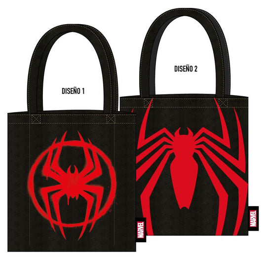 spiderman marvel shopping bag  assorted