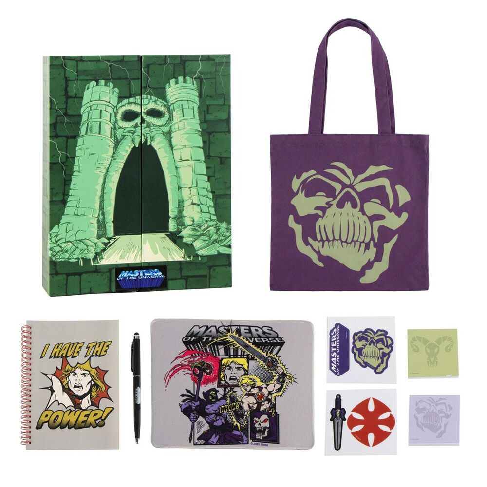 masters of the universe desk gift set