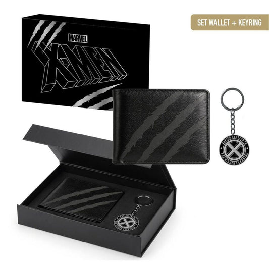 x men marvel wallet gift set
