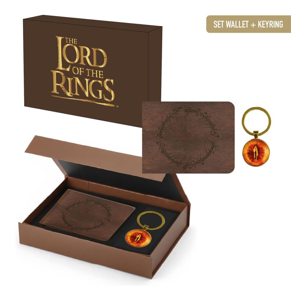 hobbit lord of the rings wallet gift set