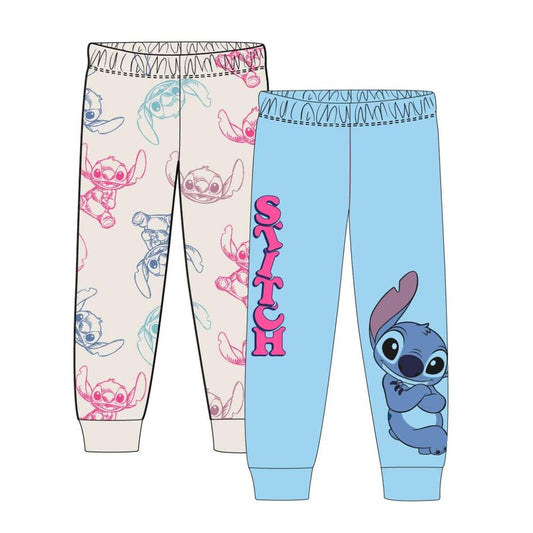 set of 2 stitch disney pants assorted