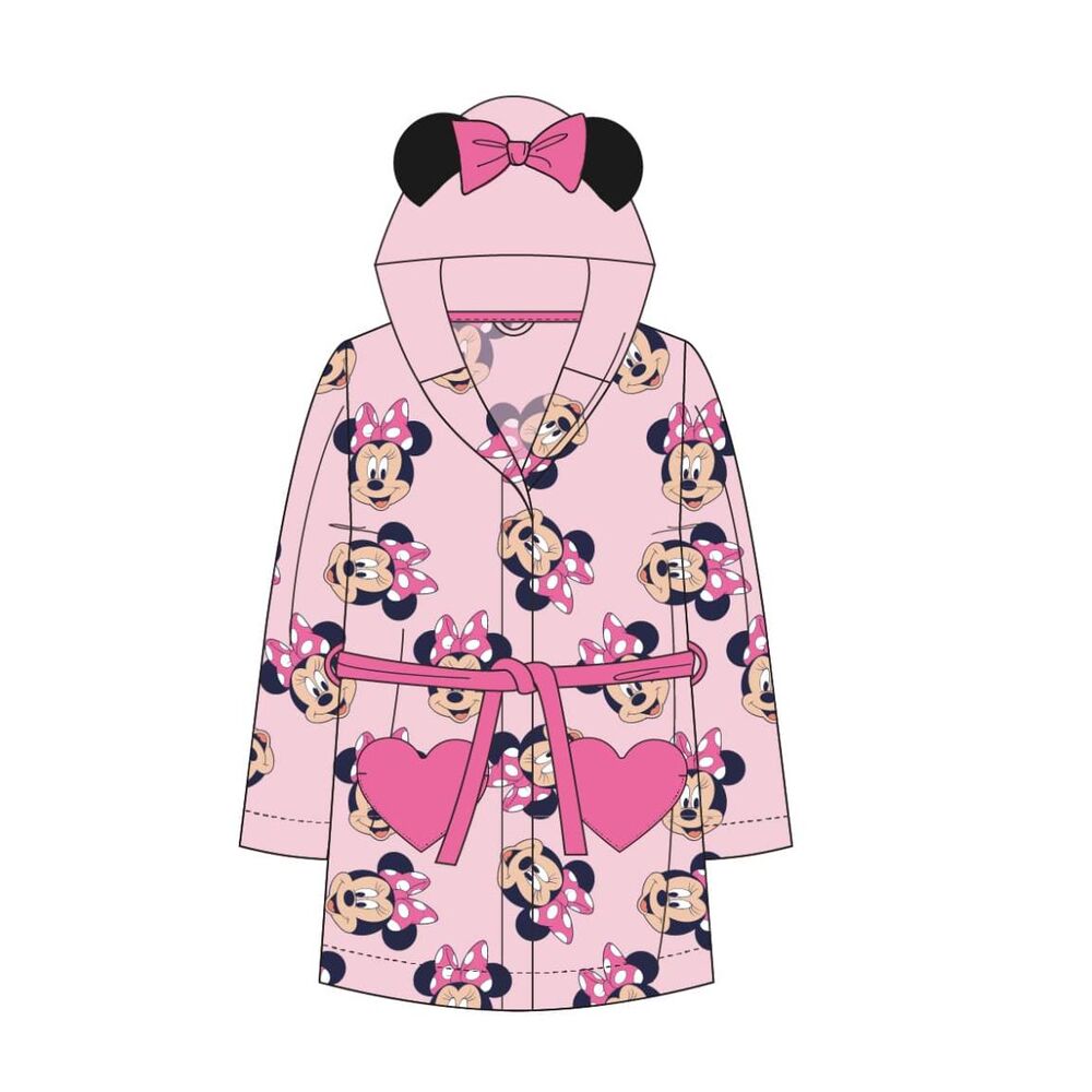 minnie mouse disney bathrobe