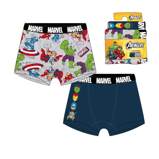 Set of 2 Avengers Marvel Boxers (Assorted)