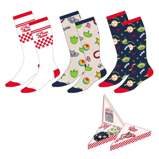 Set of 3 pairs of assorted Toy Story Disney adult socks
