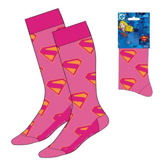 supergirl superman dc comics adult socks