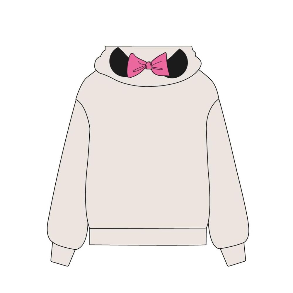 Felpa con zip di Minnie Mouse