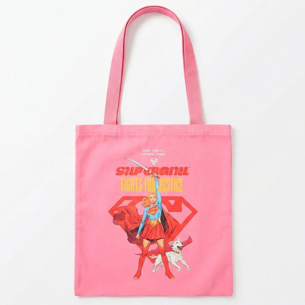 Sacola de compras com sortimento da Supergirl Superman e DC Comics