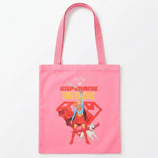Sacola de compras com sortimento da Supergirl Superman e DC Comics