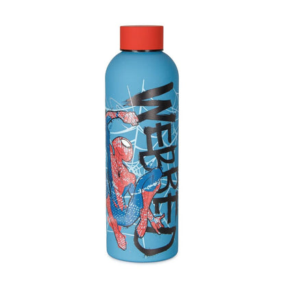 spiderman marvel 800ml stainless steel bottle