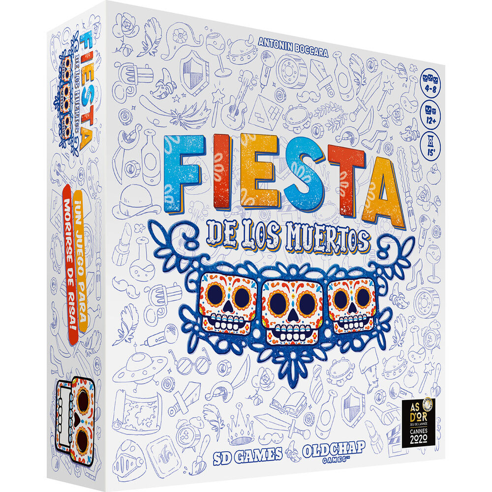 Brettspiel Fiesta de los Muertos (Spanisch)