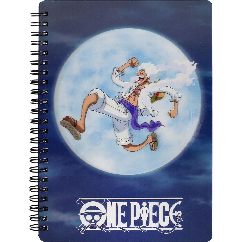 3d notebook gear one piece