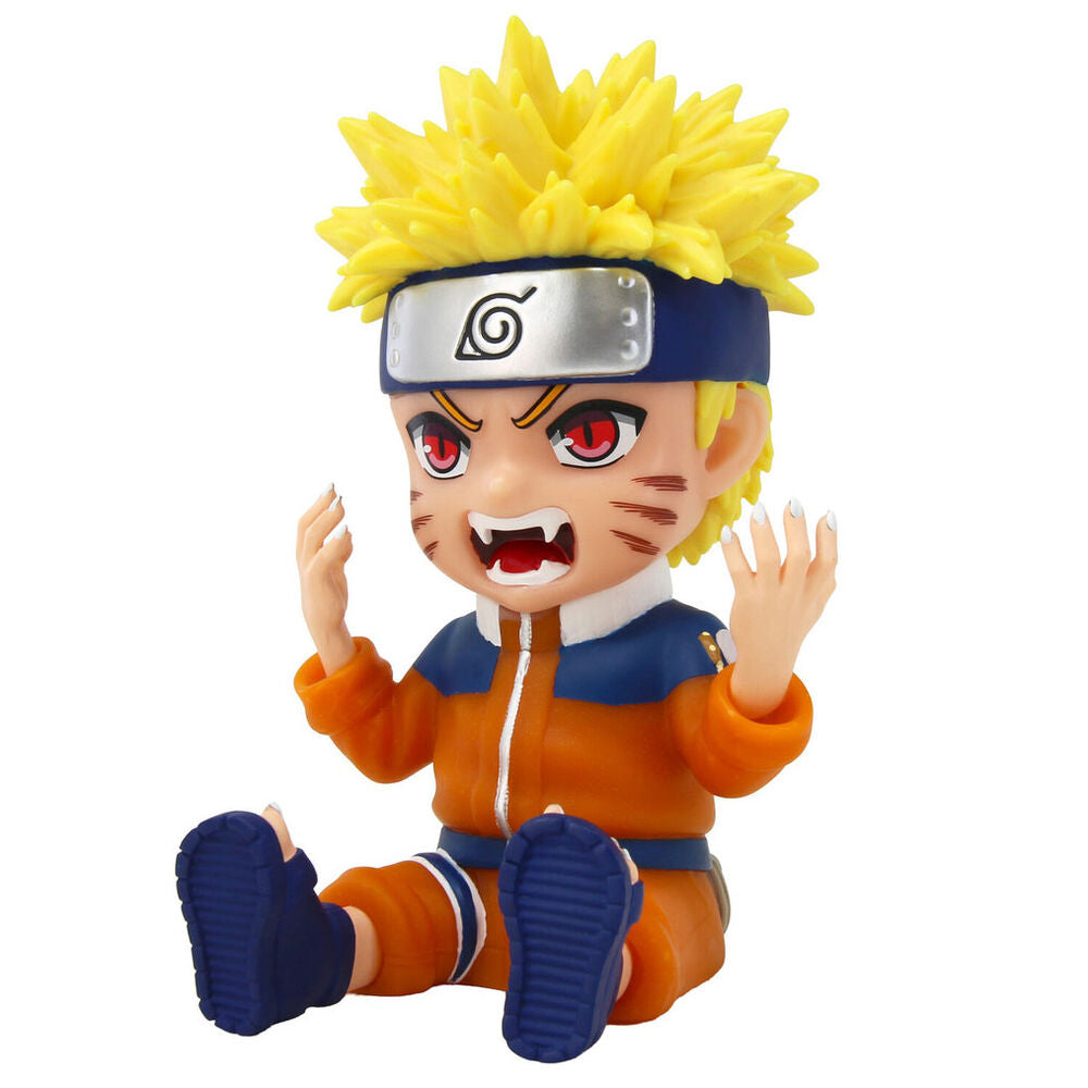 naruto money box figure kyubi naruto mode 15cm