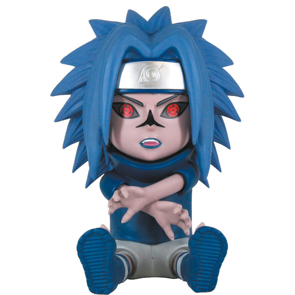 sasuke cursemark naruto piggy bank figure 15cm