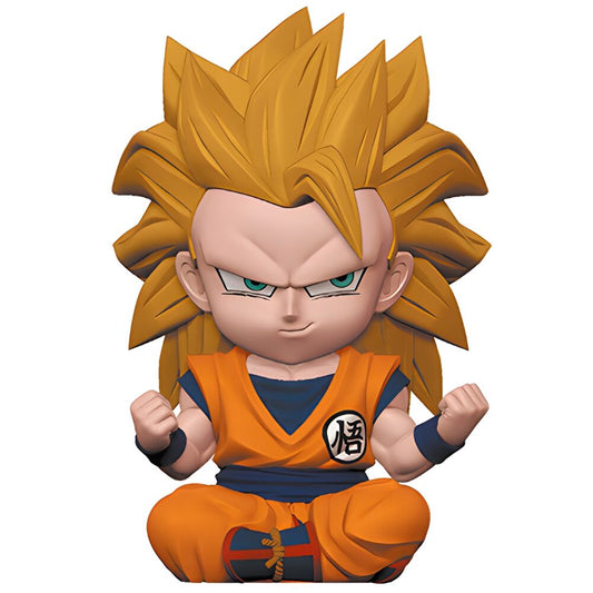 son goku super saiyan 3 dragon ball z piggy bank figure 15cm