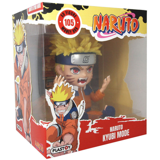 Figura de caixa de dinheiro Naruto Kyubi Naruto Mode 15cm