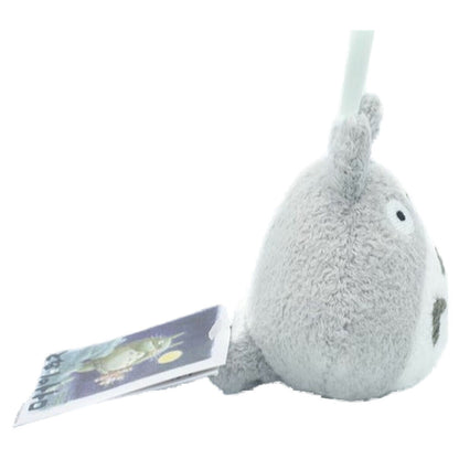 Porte clés en peluche grise Totoro Mon Voisin Totoro 8 5 cm