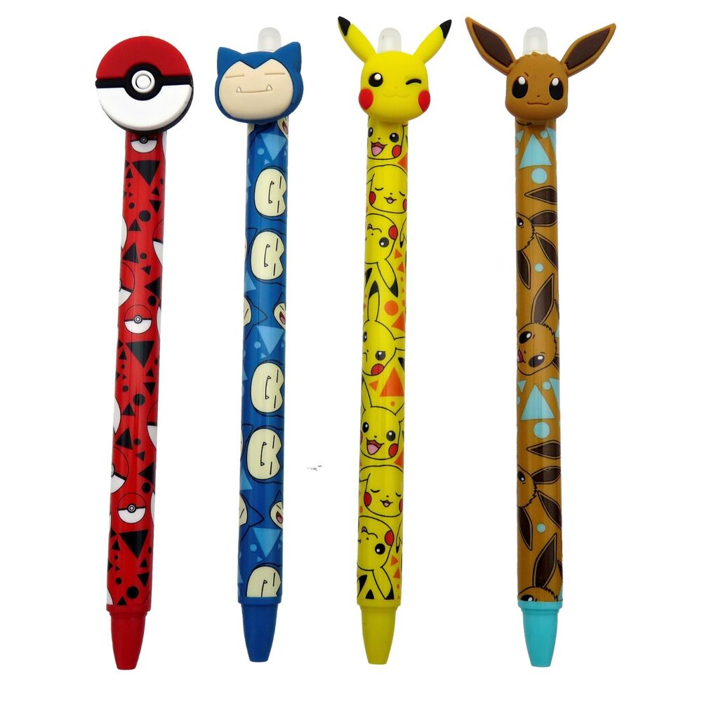 Assorted Pokemon Erasable Pen