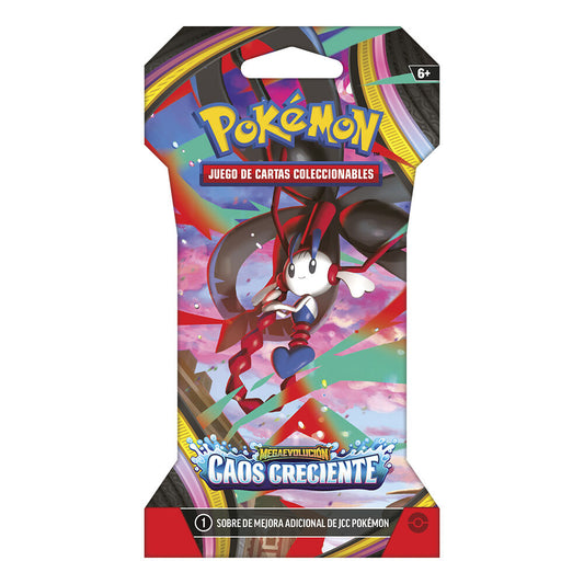 About cards: Chaos Rising Mega Evolution Pokemon (Spanish)