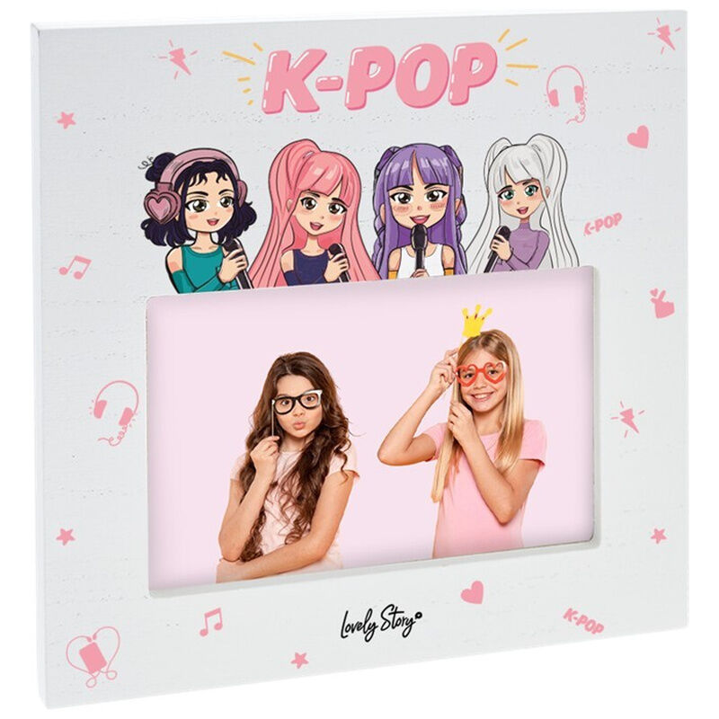 ice k pop photo frame