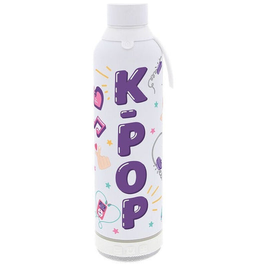 Ice KPop 600ml Thermal Bottle with Speaker