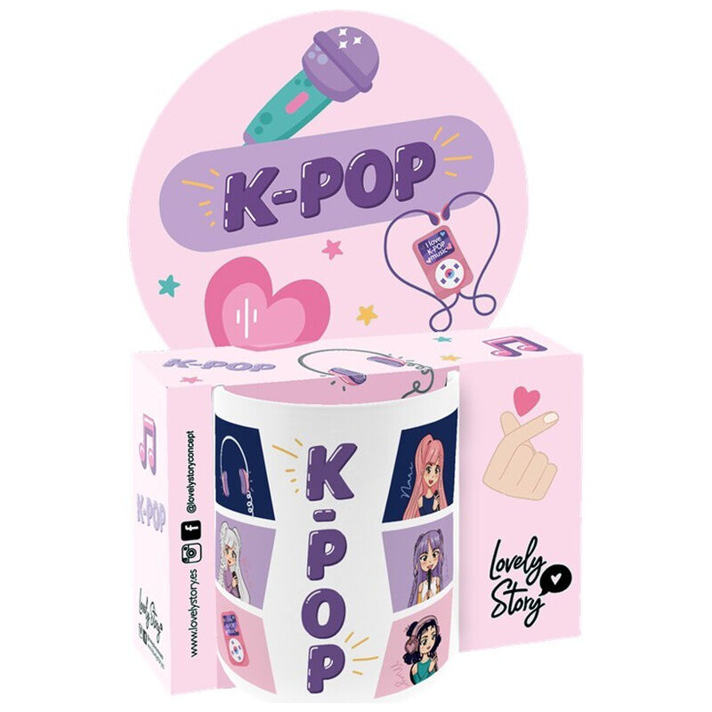 stars k pop mug 330ml