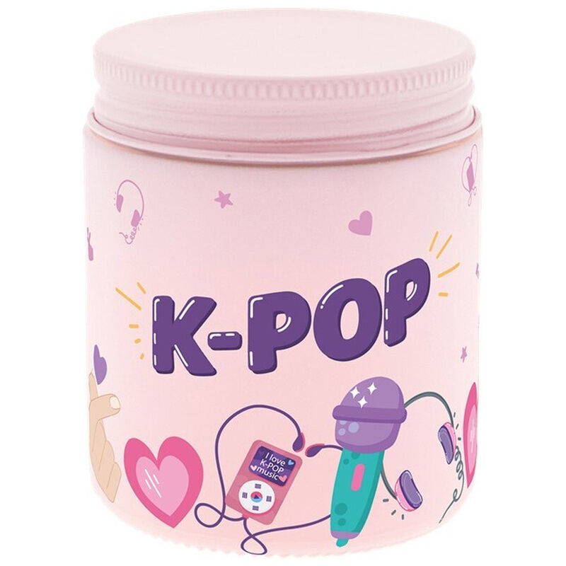 k pop rose scented candle