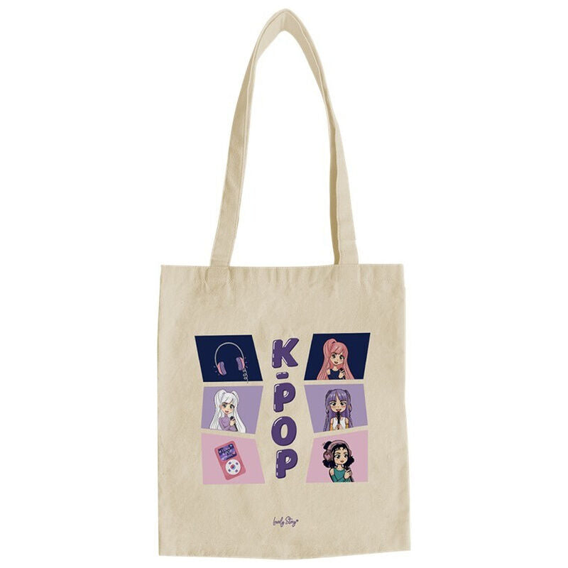 k pop stars canvas bag