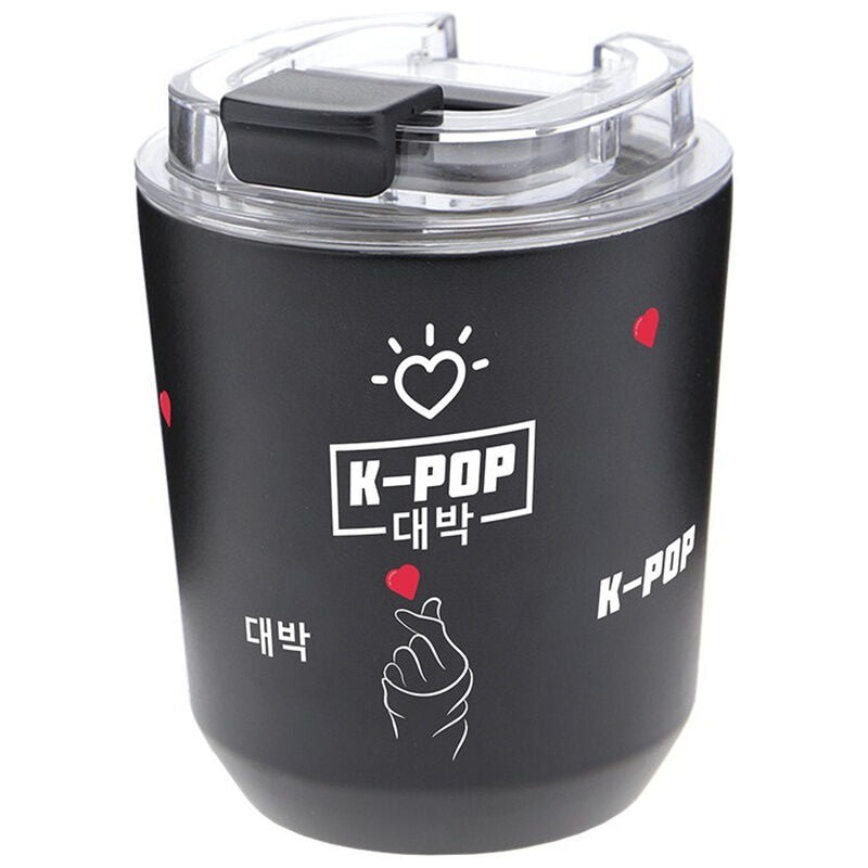 black k pop thermal glass 280ml