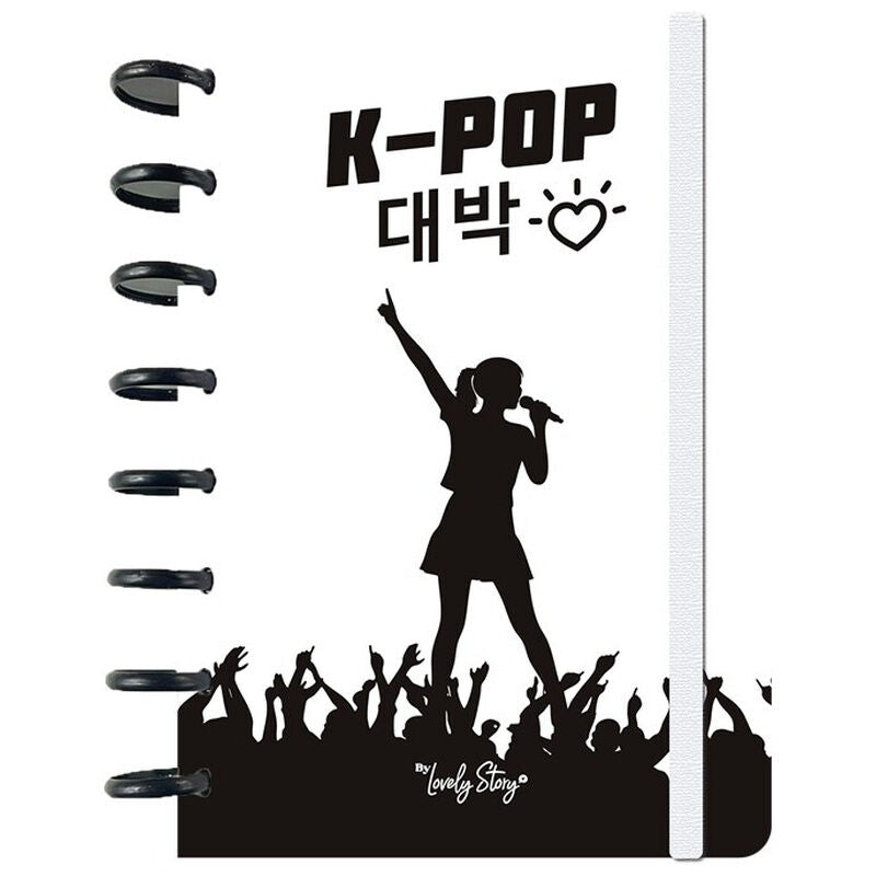 a5 notebook ice k pop