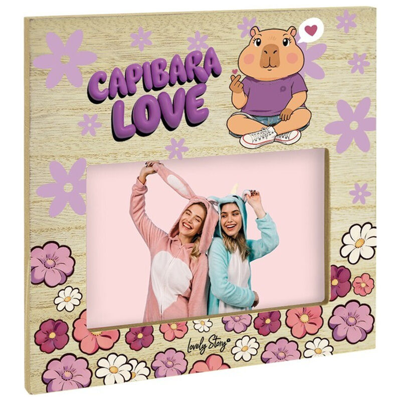 love capybara photo frame