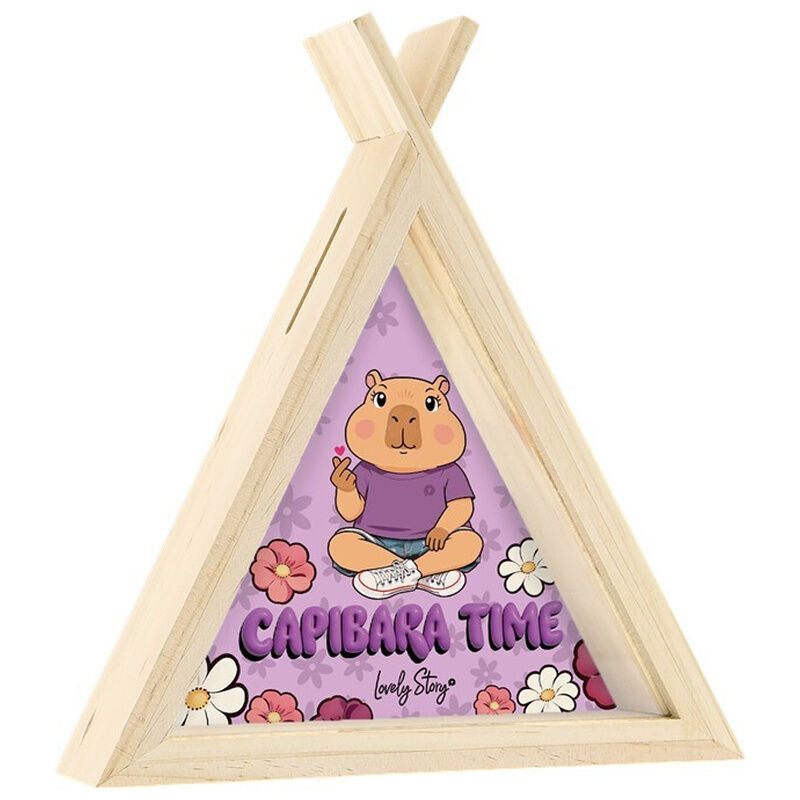 piggy bank time capybara