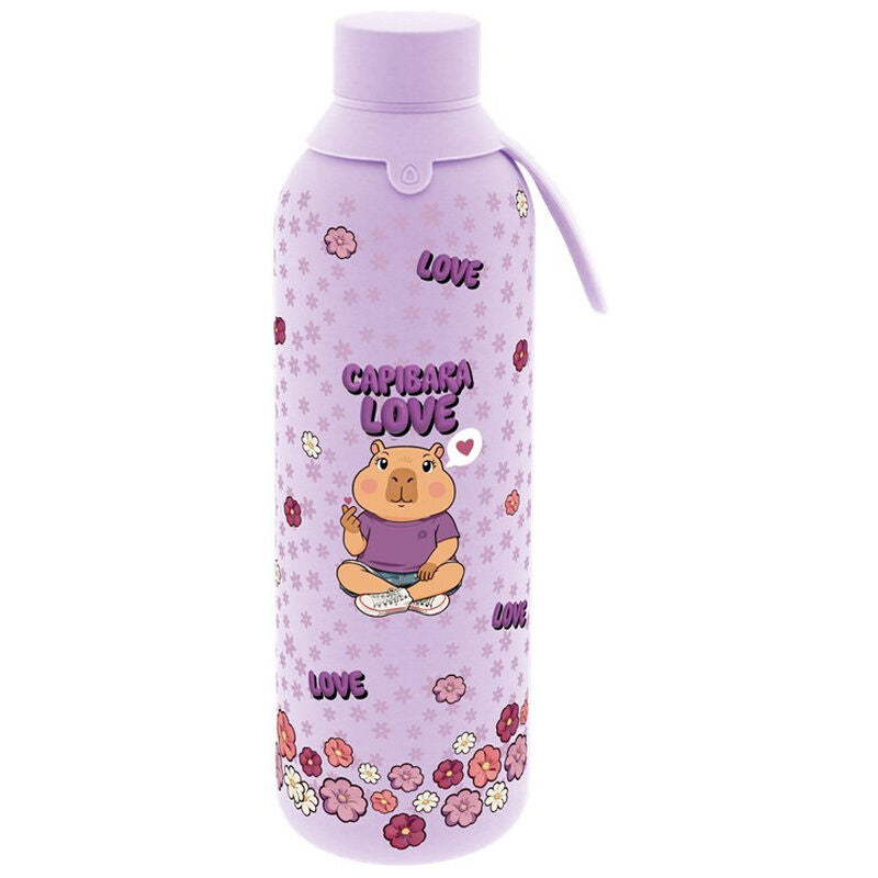 love capybara thermal bottle 750ml