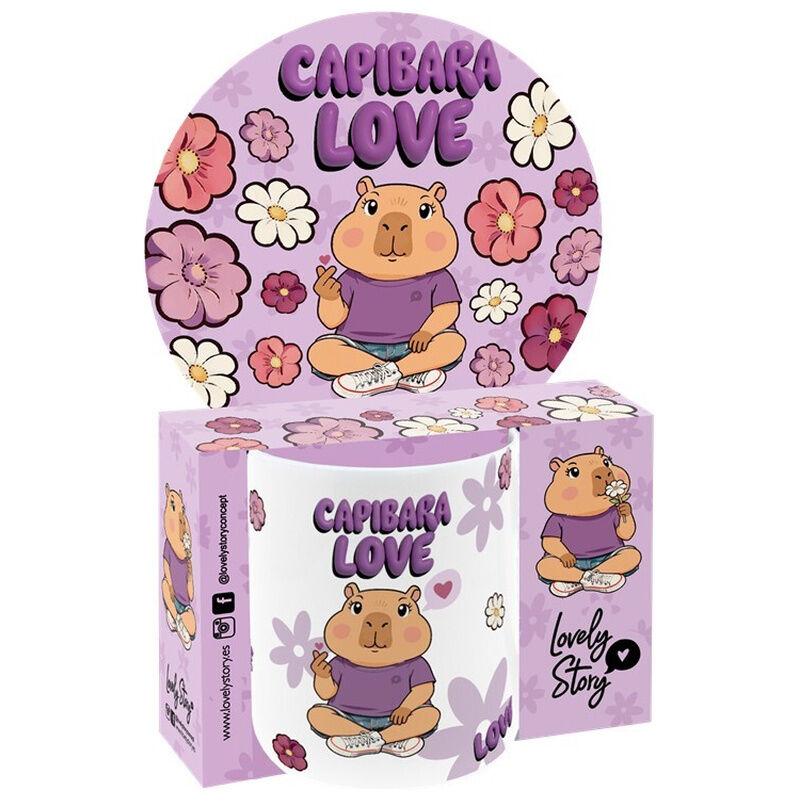 love capybara mug 330ml