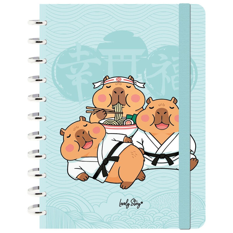 a4 notebook japan capybara