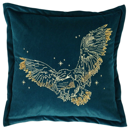 harry potter hedwig velvet cushion