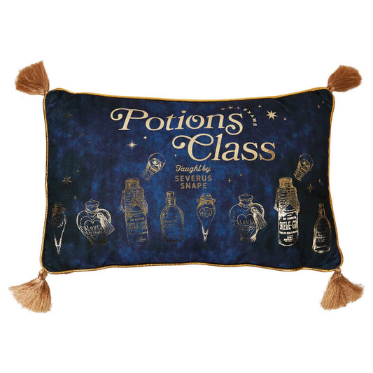Velvet Potions Class Harry Potter cushion