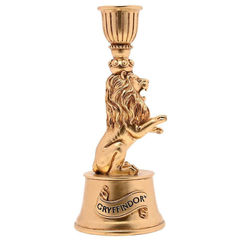 harry potter gryffindor lion 3d candle holder