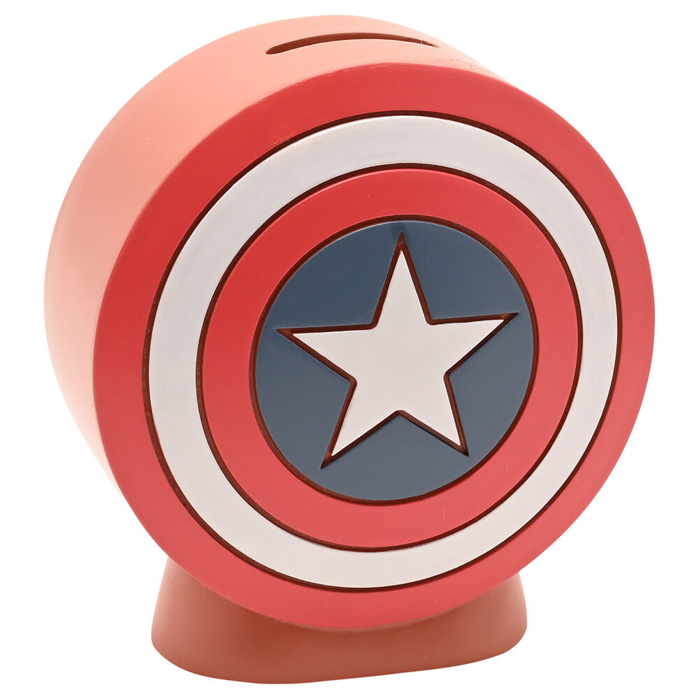 captain america marvel piggy bank