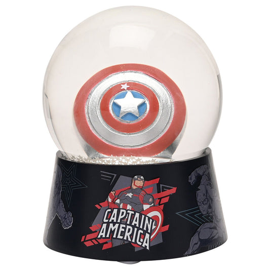 Captain America Marvel Snow Globe
