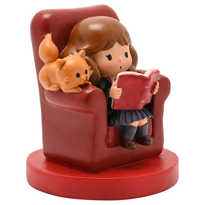 Hermione Crookshanks Harry Potter figure 6cm