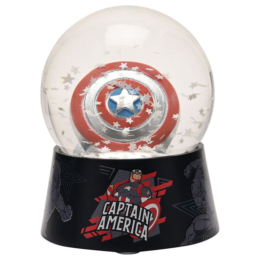 Captain America Marvel Schneekugel