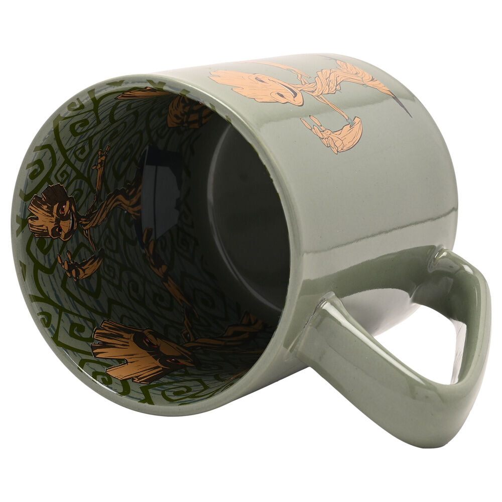 Caneca Groot Guardiões da Galáxia Marvel 500ml