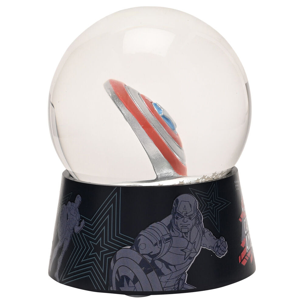 Captain America Marvel Schneekugel