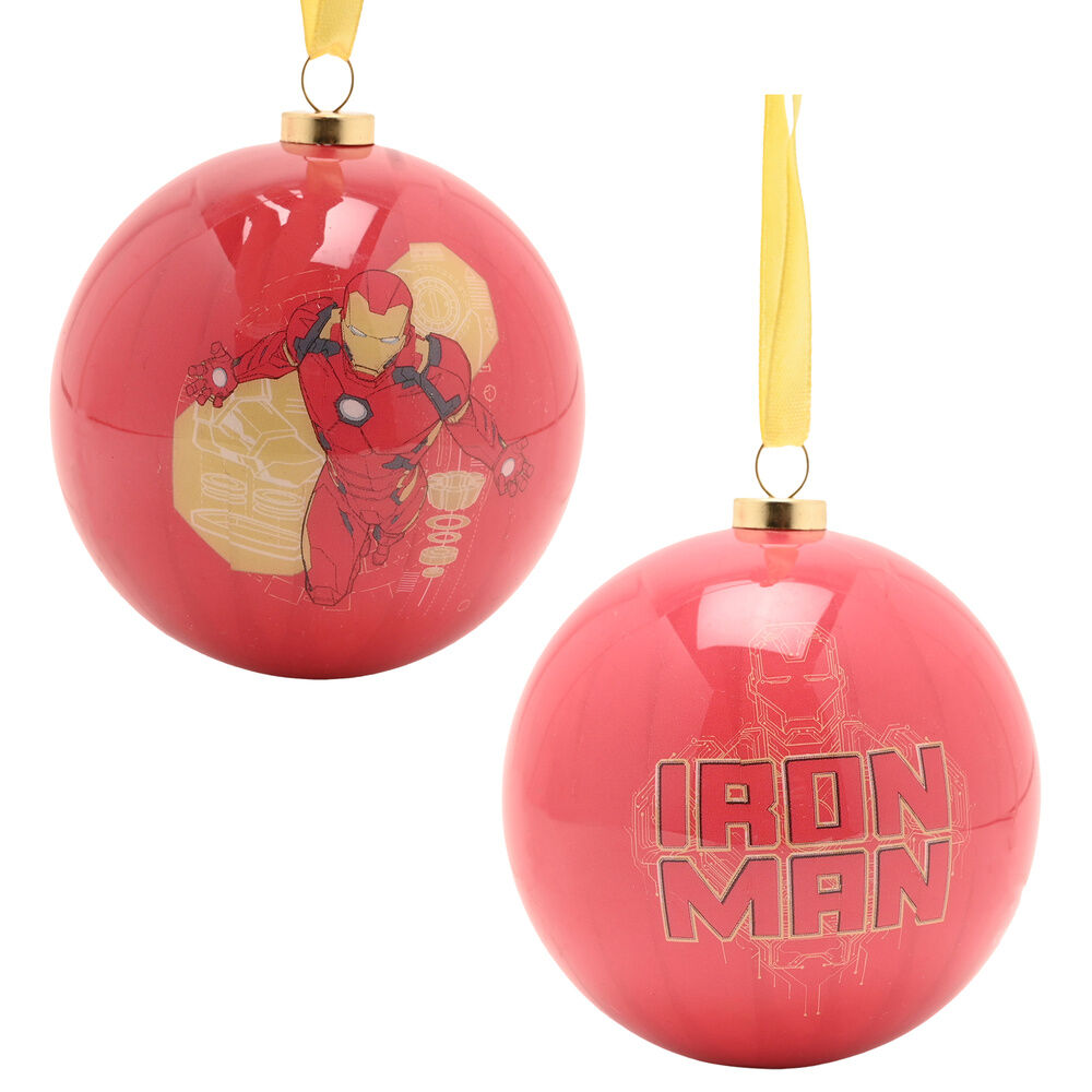 Set mit 6 Avengers Marvel Weihnachtskugeln
