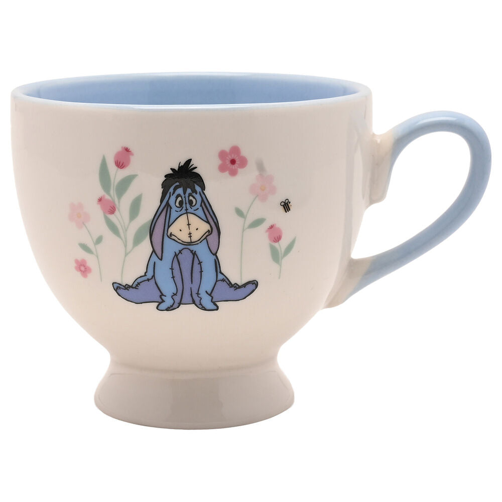 Xícara e pires do Igor do desenho animado Ursinho Pooh da Disney