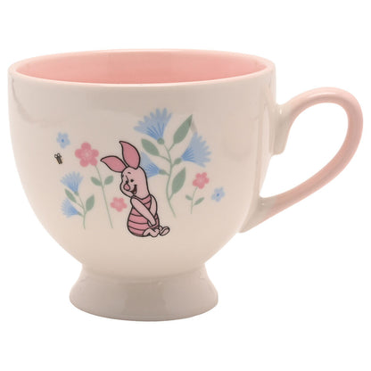 Xícara e pires do Leitão do Ursinho Pooh da Disney