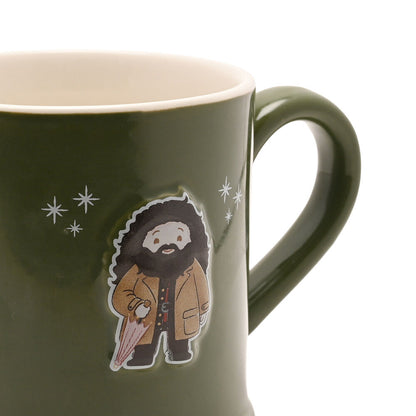 Caneca com relevo do Hagrid de Harry Potter 340ml