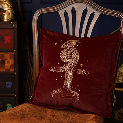 Harry Potter Fawkes Samtkissen