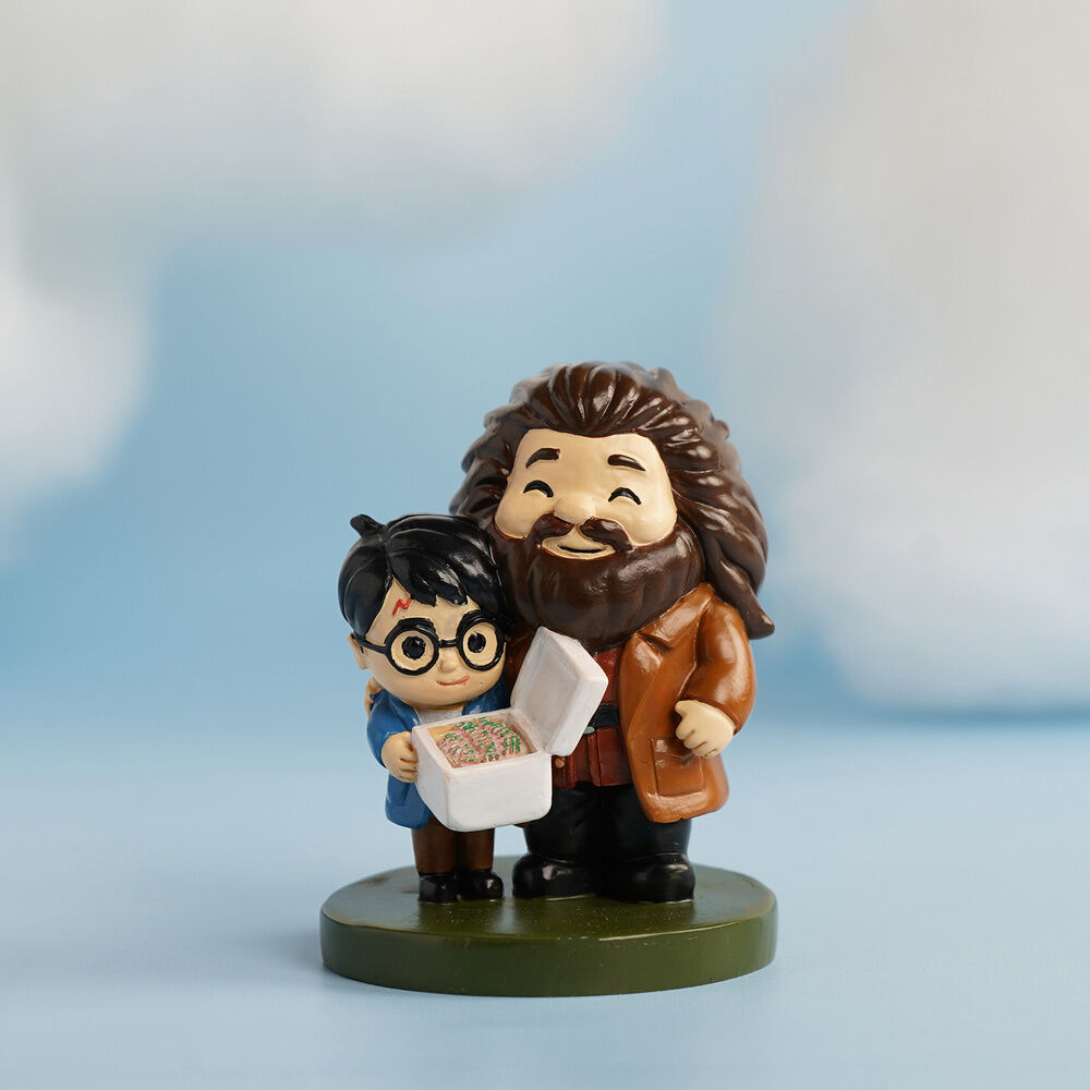 Figurine Hagrid anniversaire Harry Potter 7 cm