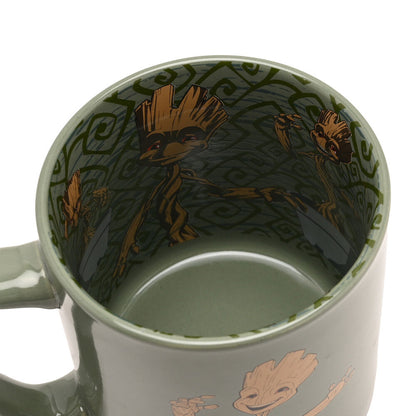 Caneca Groot Guardiões da Galáxia Marvel 500ml